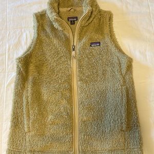 Patagonia Girls Super Soft Vest - Light Tan